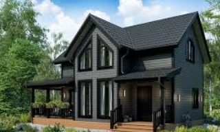 Проекты каркасных домов с террасой от 3568 рублей | Строй-Азв