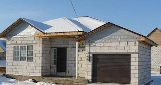 Одноэтажные дома из пеноблоков под ключ в Азове - от 132522 рублей
